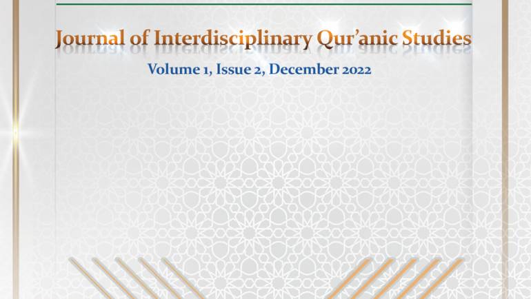 Journal of Interdisciplinary Qur’anic Studies -Volume 1- Issue 2 – December 2022