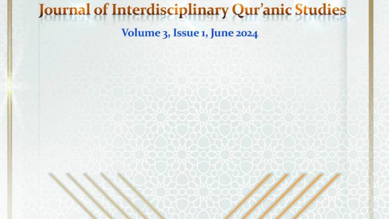 Journal of Interdisciplinary Qur’anic Studies -Volume 3- Issue 1 – June 2024